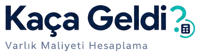 Kaça Geldi? — Varlık maliyeti hesaplama